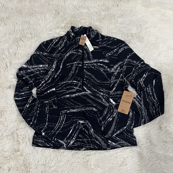 PINK Victoria's Secret Tops - PINK Active Reflective Zip-Up - NWT (Matching leggings posted separately)